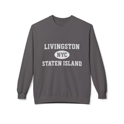 Livingston Staten Island Softstyle Fleece Crewneck Sweatshirt
