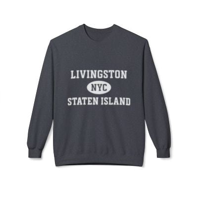 Livingston Staten Island Softstyle Fleece Crewneck Sweatshirt