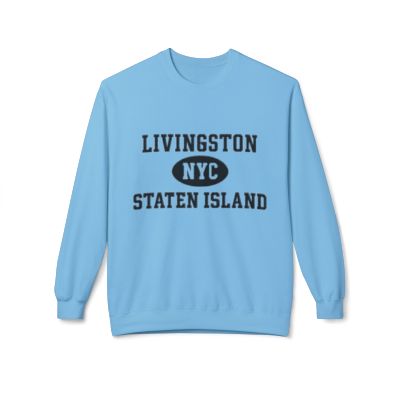 Livingston Staten Island Softstyle Fleece Crewneck Sweatshirt