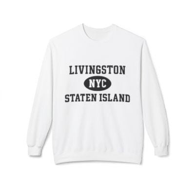 Livingston Staten Island Softstyle Fleece Crewneck Sweatshirt