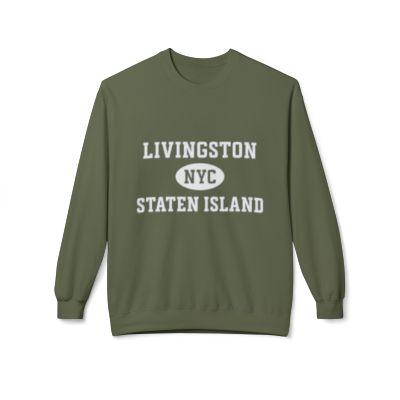 Livingston Staten Island Softstyle Fleece Crewneck Sweatshirt