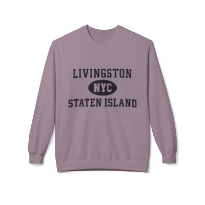 Livingston Staten Island Softstyle Fleece Crewneck Sweatshirt