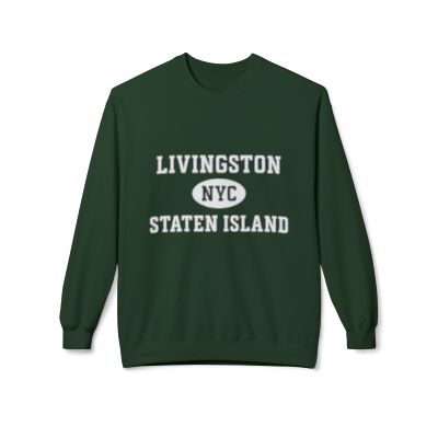 Livingston Staten Island Softstyle Fleece Crewneck Sweatshirt