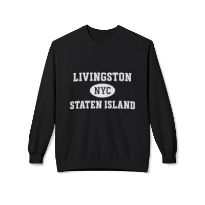 Livingston Staten Island Softstyle Fleece Crewneck Sweatshirt