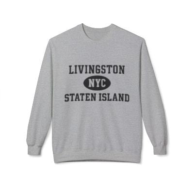 Livingston Staten Island Softstyle Fleece Crewneck Sweatshirt