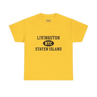Livingston Staten Island Unisex T-Shirt –Collegiate Style