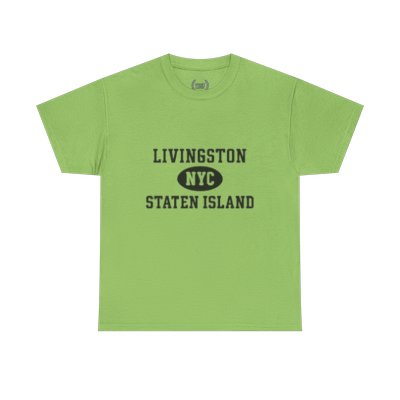 Livingston Staten Island Unisex T-Shirt –Collegiate Style