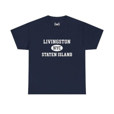 Livingston Staten Island Unisex T-Shirt –Collegiate Style