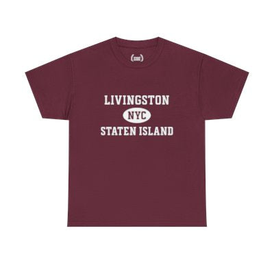 Livingston Staten Island Unisex T-Shirt –Collegiate Style
