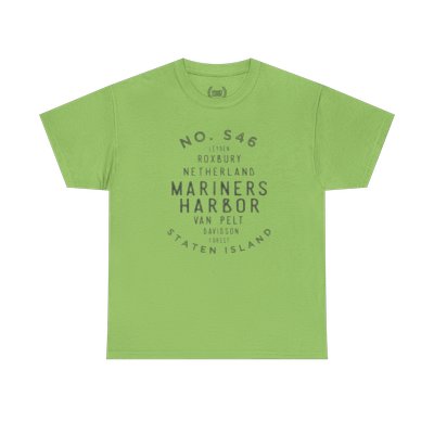 Mariners Harbor NYC Streets Unisex T-Shirt