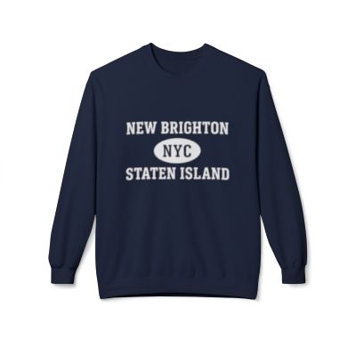 New Brighton Staten Island Softstyle Fleece Crewneck Sweatshirt