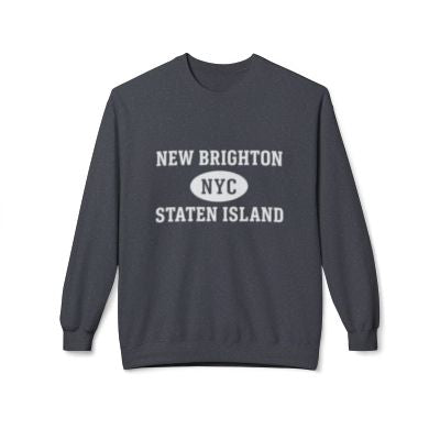 New Brighton Staten Island Softstyle Fleece Crewneck Sweatshirt