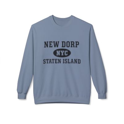 New Dorp Staten Island Softstyle Fleece Crewneck Sweatshirt