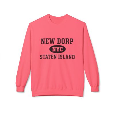 New Dorp Staten Island Softstyle Fleece Crewneck Sweatshirt