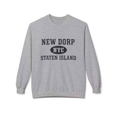 New Dorp Staten Island Softstyle Fleece Crewneck Sweatshirt