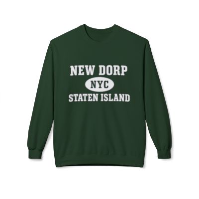 New Dorp Staten Island Softstyle Fleece Crewneck Sweatshirt