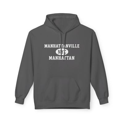 Manhattanville NYC Unisex Hoodie Manhattan Softstyle Fleece Crewneck