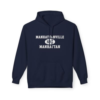 Manhattanville NYC Unisex Hoodie Manhattan Softstyle Fleece Crewneck