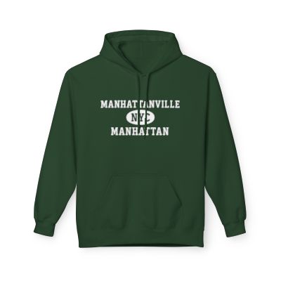Manhattanville NYC Unisex Hoodie Manhattan Softstyle Fleece Crewneck
