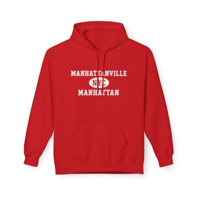 Manhattanville NYC Unisex Hoodie Manhattan Softstyle Fleece Crewneck