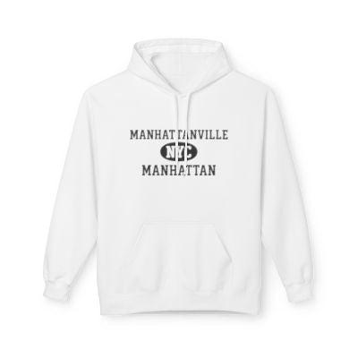 Manhattanville NYC Unisex Hoodie Manhattan Softstyle Fleece Crewneck