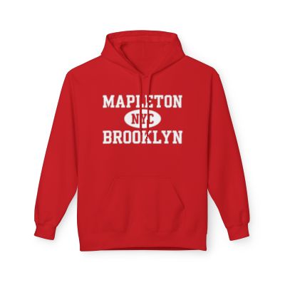 Mapleton NYC Unisex Hoodie Brooklyn Softstyle Fleece Crewneck