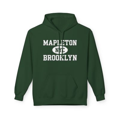 Mapleton NYC Unisex Hoodie Brooklyn Softstyle Fleece Crewneck