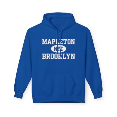 Mapleton NYC Unisex Hoodie Brooklyn Softstyle Fleece Crewneck