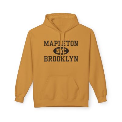 Mapleton NYC Unisex Hoodie Brooklyn Softstyle Fleece Crewneck