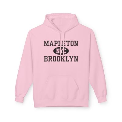 Mapleton NYC Unisex Hoodie Brooklyn Softstyle Fleece Crewneck