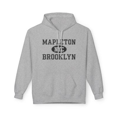 Mapleton NYC Unisex Hoodie Brooklyn Softstyle Fleece Crewneck