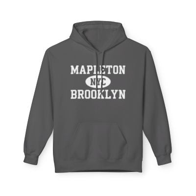 Mapleton NYC Unisex Hoodie Brooklyn Softstyle Fleece Crewneck