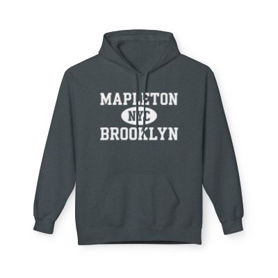 Mapleton NYC Unisex Hoodie Brooklyn Softstyle Fleece Crewneck