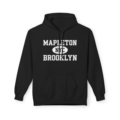 Mapleton NYC Unisex Hoodie Brooklyn Softstyle Fleece Crewneck