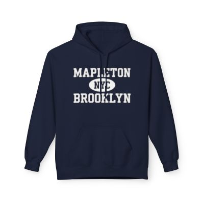 Mapleton NYC Unisex Hoodie Brooklyn Softstyle Fleece Crewneck