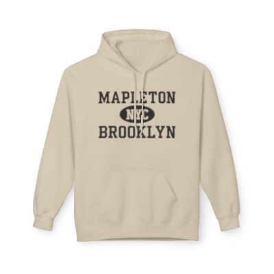 Mapleton NYC Unisex Hoodie Brooklyn Softstyle Fleece Crewneck