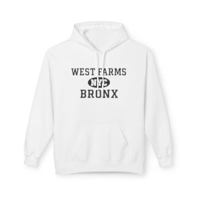 West Farms NYC Unisex Hoodie Bronx Softstyle Fleece Crewneck