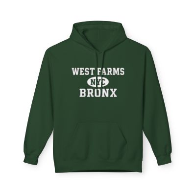 West Farms NYC Unisex Hoodie Bronx Softstyle Fleece Crewneck