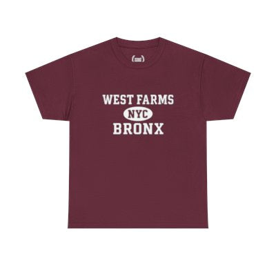 West Farms Bronx Unisex T-Shirt –Collegiate Style