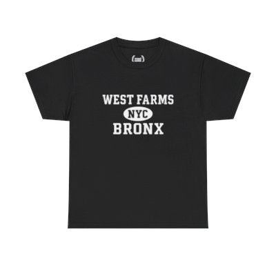 West Farms Bronx Unisex T-Shirt –Collegiate Style