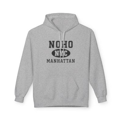 Noho NYC Unisex Hoodie Manhattan Softstyle Fleece Crewneck