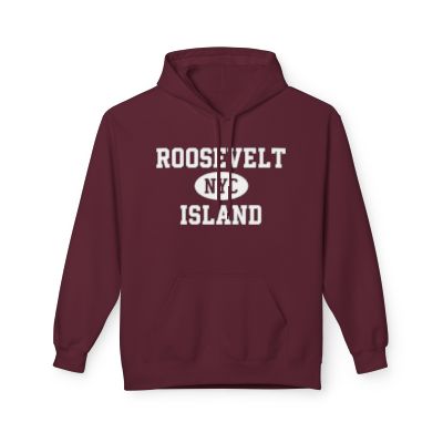 Roosevelt Island NYC Unisex Hoodie Manhattan Softstyle Fleece Crewneck