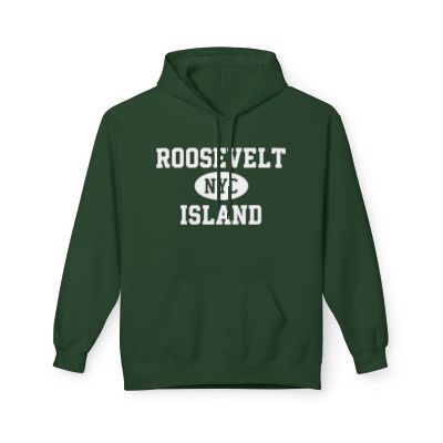 Roosevelt Island NYC Unisex Hoodie Manhattan Softstyle Fleece Crewneck