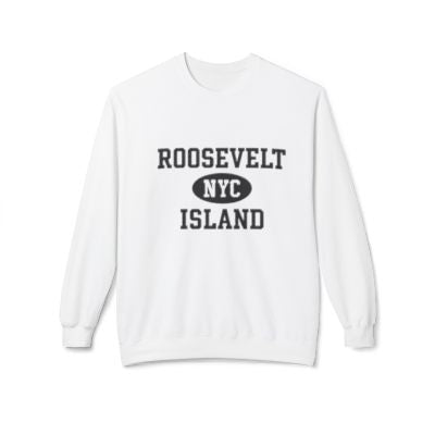 Roosevelt Island Manhattan Softstyle Fleece Crewneck Sweatshirt