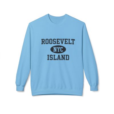 Roosevelt Island Manhattan Softstyle Fleece Crewneck Sweatshirt