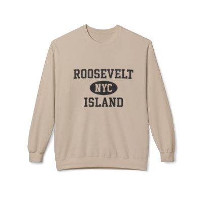 Roosevelt Island Manhattan Softstyle Fleece Crewneck Sweatshirt