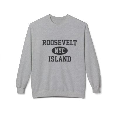 Roosevelt Island Manhattan Softstyle Fleece Crewneck Sweatshirt