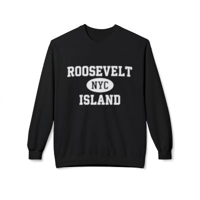 Roosevelt Island Manhattan Softstyle Fleece Crewneck Sweatshirt