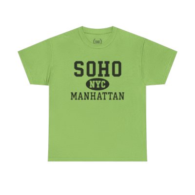 Soho Manhattan Unisex T-Shirt –Collegiate Style