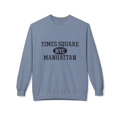 Time Square Manhattan Softstyle Fleece Crewneck Sweatshirt
